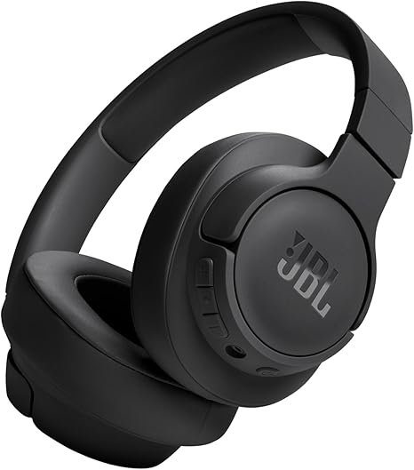 🔥 ¡Gran Remate! Todo desde S/29：JBL Tune 720BT - Auriculares inalámbricos sobre la oreja con sonido JBL Pure Bass, Bluetooth 5.3, batería de hasta 76 horas de duración y carga de velocidad, diseño ligero, cómodo y plegable (negro)